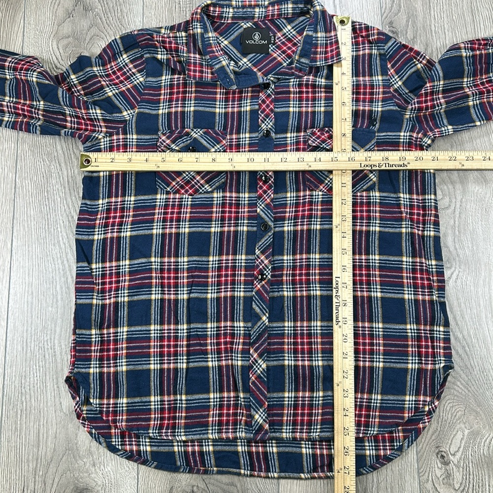 Volcom Plaid Long Sleeve - Picture 2 of 7